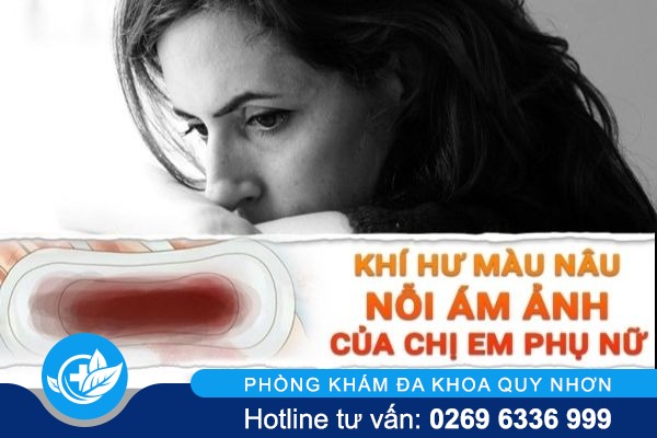 Đoán bệnh qua chứng khí hư màu nâu ở chị em phụ nữ