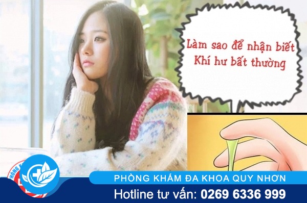 khí hư bất thường