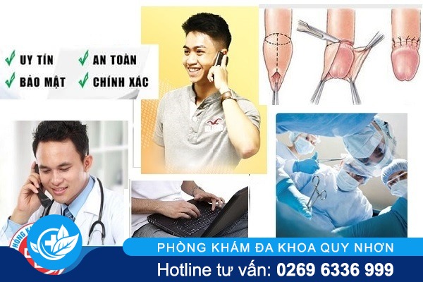 Tư vấn cắt bao quy đầu cùng bác sĩ nam khoa tại Phòng Khám Đa Khoa Quy Nhơn