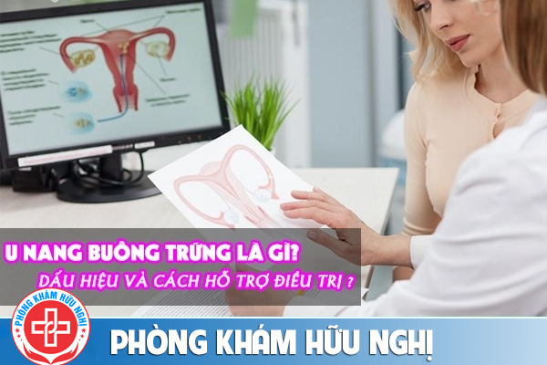 Em bị nang buồng trứng tử cung kèm đau bụng dưới là bệnh gì?