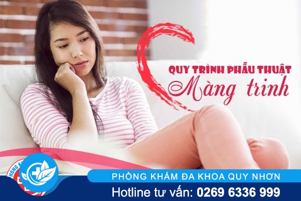 Quy trình tiến hành vá màng trinh ở nữ ra sao?