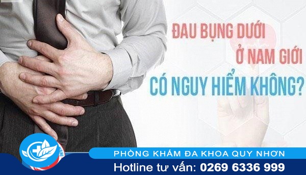 Đau bụng dưới ở nam giới là triệu chứng của bệnh gì?