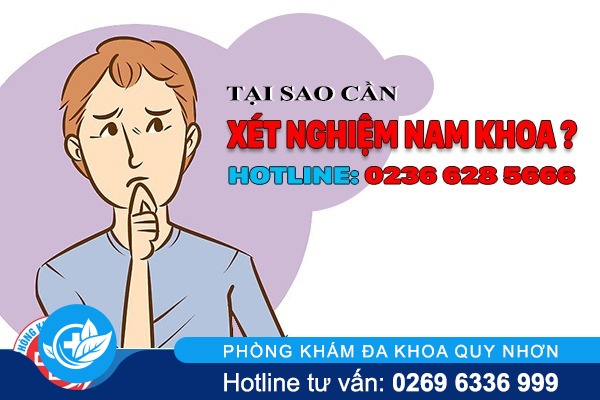 xét nghiệm nam khoa tại Quy Nhơn 