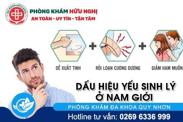 Những biểu hiện yếu sinh lý nam giới nên biết