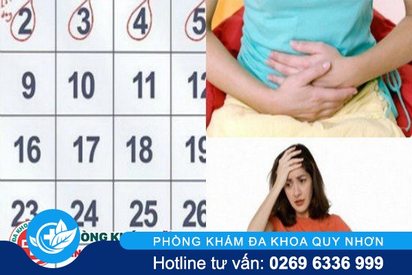Trễ kinh và đau bụng dưới là bị gì? có thai không?