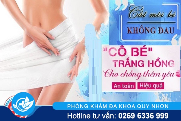 Cắt môi bé thu hẹp môi bé bí quyết lấy lại sự tự tin cho phái đẹp