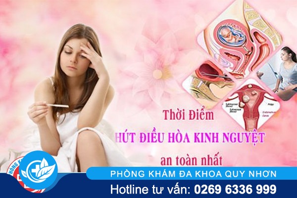 Hút điều hòa kinh nguyệt khi mang thai ngoài ý muốn