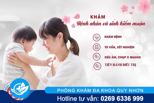 Địa chỉ khám vô sinh sinh ở Quy Nhơn