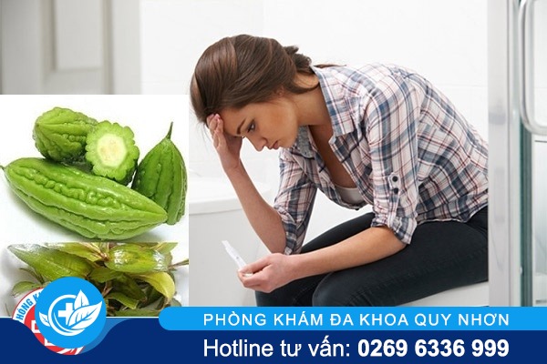 Phá thai bằng rau răm mướp đắng có được không?