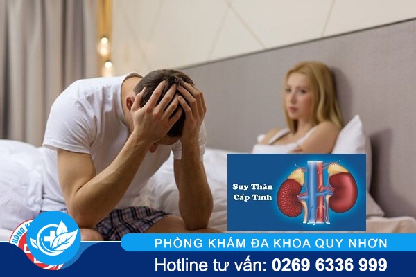 Suy thận ở nam giới có gây xuất tinh sớm yếu sinh lý?