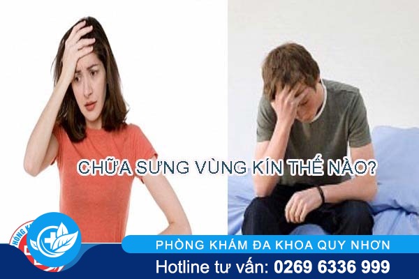 Chữa sưng vùng kín thế nào hiệu quả?