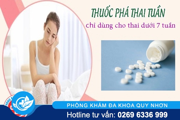 Thông tin về thuốc phá thai tuần