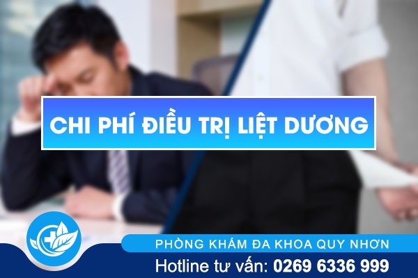 Chi phí chữa bệnh liệt dương là bao nhiêu?