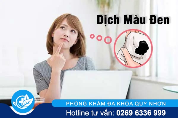 Xuất hiện dịch màu đen ở âm đạo cảnh báo điều gì?