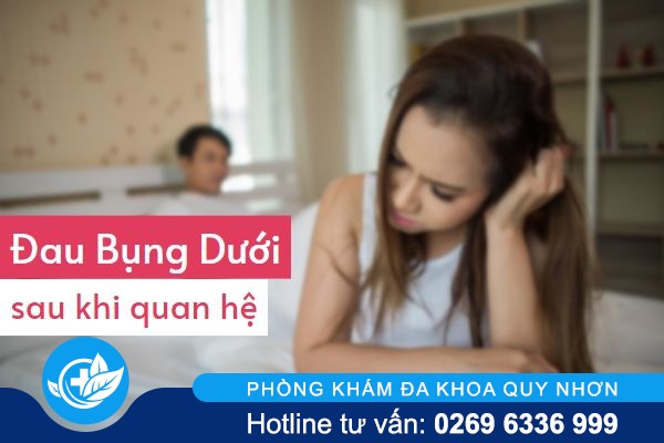 Tại sao bị đau bụng dưới sau khi quan hệ?