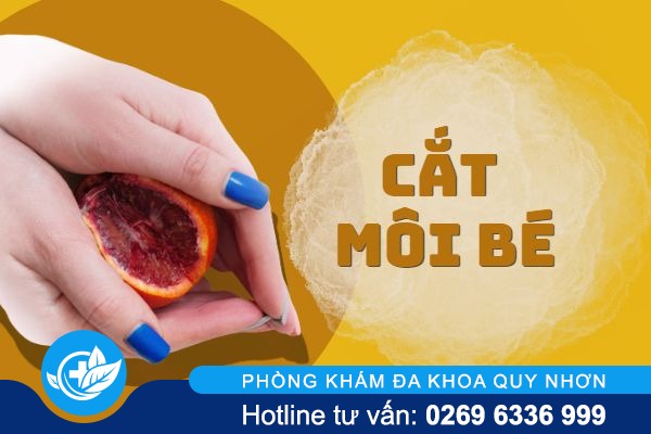 Cắt môi bé có ảnh hưởng không và làm thế nào mới an toàn?