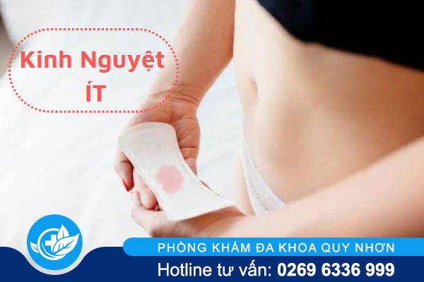 Kinh nguyệt ít cảnh báo điều gì?