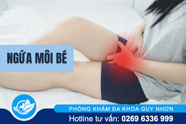 Ngứa môi bé là đang bị gì?