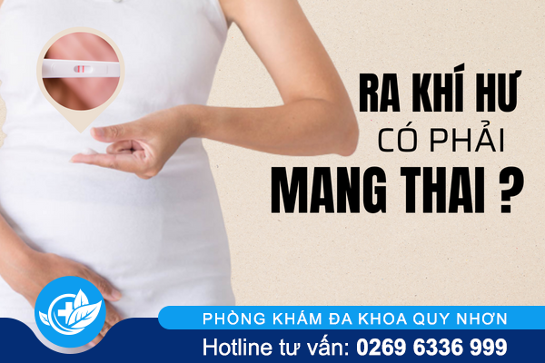 Ra khí hư có phải mang thai?